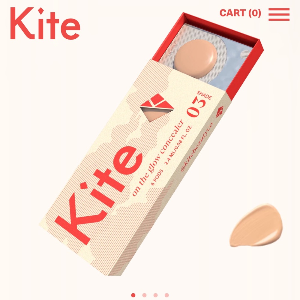 💜 Kite On the Glow Concealer Shade 03 - NWT
